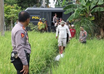 Polres Bulukumba Gerak Cepat Bantu Petani Atasi Kekeringan Sawah