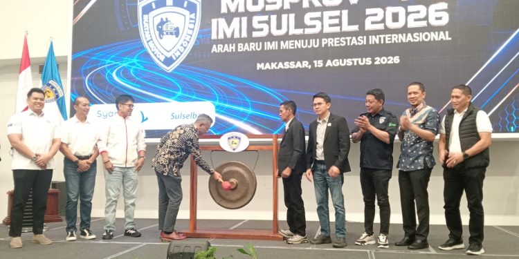 Musprov VII IMI Sulawesi Selatan, H. Najmuddin Pimpin Empat Tahun ke Depan