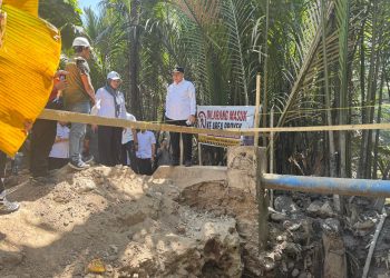 Jembatan Kaccia Akhirnya Dibangun Setelah Puluhan Tahun Rusak, Munafri Target 100 Hari