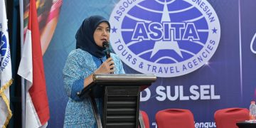 Lima Calon Bersatu, Aliyah Mustika Ilham Terpilih Aklamasi Pimpin ASITA Sulsel