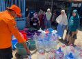 BPBD Makassar Salurkan Air Bersih ke 5 Kecamatan, 23 Titik Jadi Sasaran