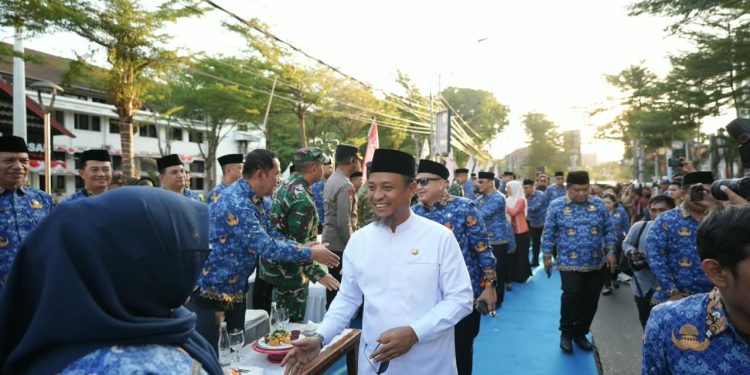 Pemkot Makassar Sambut 1.157 Peserta MTQ VIII KORPRI Nasional Lewat Defile Kafilah