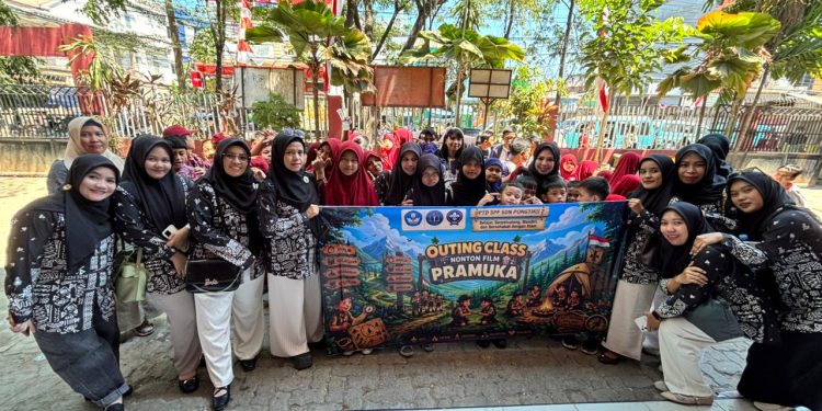 Wujudkan Semangat Pramuka, SDN Pontiku 2 Gelar Nonton Bareng di Cinepolis Phinisi Point
