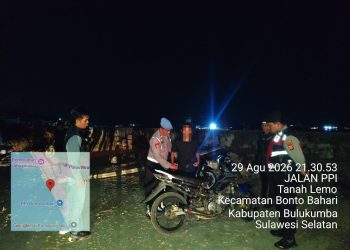 Jaga Keamanan Wisata Bira! Polsek Bonto Bahari Gelar Cipkon