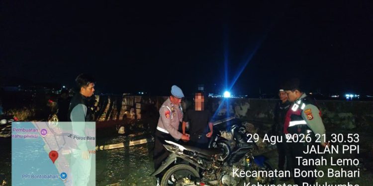Jaga Keamanan Wisata Bira! Polsek Bonto Bahari Gelar Cipkon
