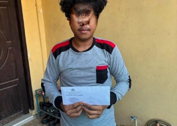 Foto Terduga Pelaku Bebas Berkeliaran