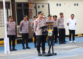 Kapolres Palopo Tegaskan Disiplin & Tanggung Jawab di Apel Jam Pimpinan