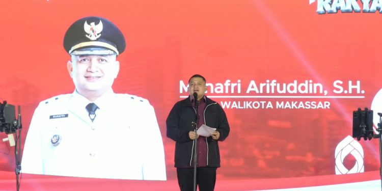 Hadiri Pesta Rakyat di Mamajang, Munafri Tegaskan Program Iuran Sampah Gratis Terus Diperluas