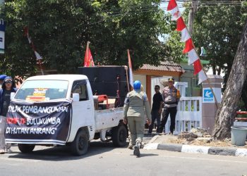 Berlangsung Kondusif, Polres Bulukumba Sukses Kawal Unras Masyarakat dari 3 Kecamatan