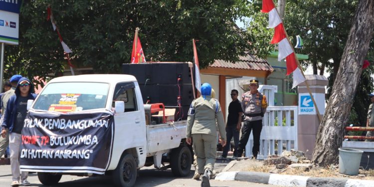 Berlangsung Kondusif, Polres Bulukumba Sukses Kawal Unras Masyarakat dari 3 Kecamatan