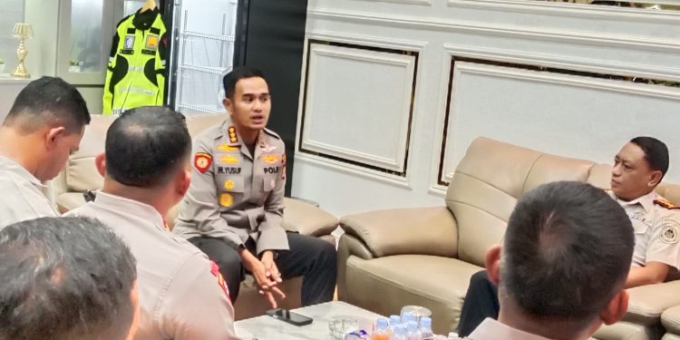 Cegah Narkotika! Kalapas Narkotika Sungguminasa Kunjungi Kapolresta Gowa Bahas Keamanan