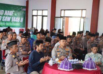 Mendoakan Kemajuan Bangsa! Polres Bulukumba Hadiri Acara di Babul Khaer