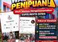 Palsu! Akun Medsos Atasnama Kapolresta Gowa Yusuf Usman Bukan Resmi