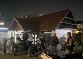 Cegah Tawuran, Polsek Wara Gencarkan Patroli Malam di Kawasan Jalan Sempowae Palopo