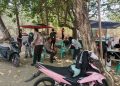 Jaga Keamanan Wisatawan, Polsek Wara Gelar Patroli Biru di Pantai Labombo Palopo