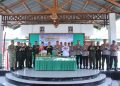 HUT ke-81 TNI: Kapolres Bulukumba Silaturahmi ke Kodim 1411 Bawa Tumpeng