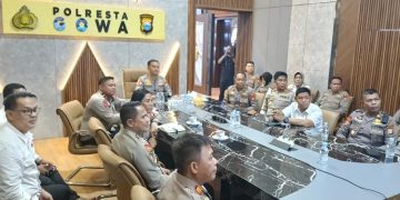 Polresta Gowa Ikuti Vicon Astamaops Kapolri, Siap Hadir dan Kerja Bersama Masyarakat