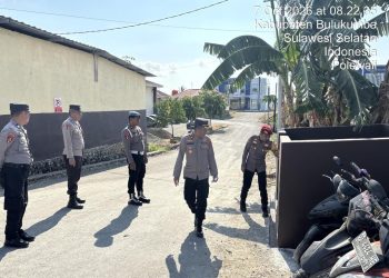 Wakapolres Bulukumba Cek Kebersihan Mako: Jaga Kerapian, Cerminkan Kedisiplinan dan Pelayanan
