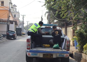Satlantas Polresta Gowa Branding Mobil Patroli, Polisi Hadir Bersama Masyarakat