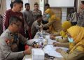 Dukung Program Kesehatan, Polres Palopo Gelar Tracing TBC Terintegrasi bagi Personel