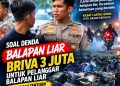 Satlantas Polresta Gowa: Rp3 Juta Denda Maksimal, Bukan Nominal Tetap