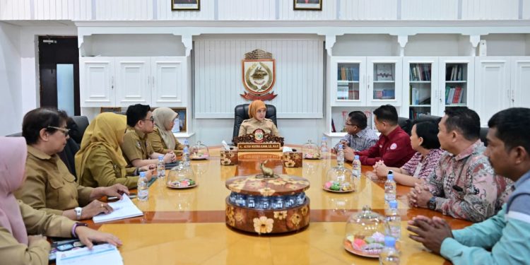 Perkuat Penanggulangan TB, Wawali Makassar Terima Audiensi Yayasan Kareba Baji Sulsel