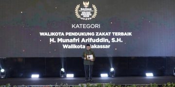 Dukung Pengelolaan Zakat Terbaik, Wali Kota Appi Raih Penghargaan Nasional Dari BAZNAS RI
