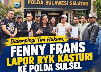 Fenny Frans Lapor Rianna Kasturi ke Polda Sulsel Dugaan Pencemaran Nama Baik