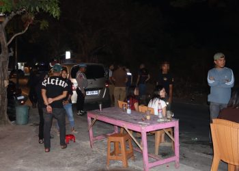 Polres Bulukumba Gelar Operasi KRYD di Pantai Bira, Temukan Satu Bilah Badik
