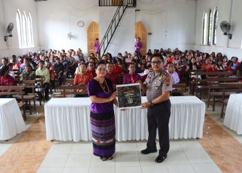 Lewat Minggu Kasih, Wakapolres Palopo Ajak Orang Tua Pantau dan Lindungi Pemuda dari Tawuran