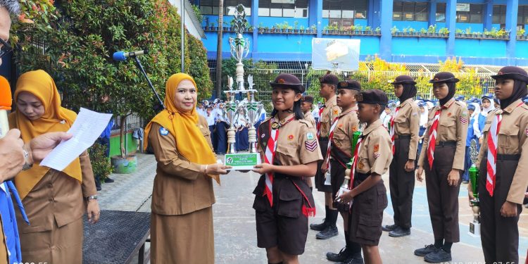 Pasukan Pramuka Bimox SMPN 4 Makassar Ukir Prestasi di SEMALOPA 2026