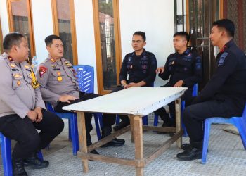 Jaga Kondusivitas Wilayah, Kapolres Palopo Temui dan Berikan Dukungan Ke Personel Brimob