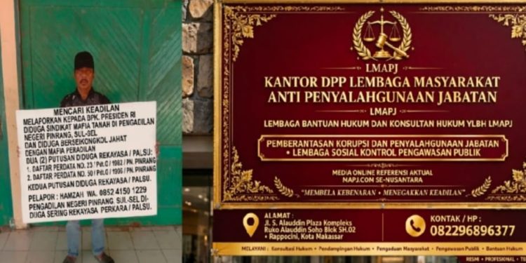 Tanpa Kehadiran Ahli Waris, Eksekusi Tanah Pinrang Dipertanyakan 