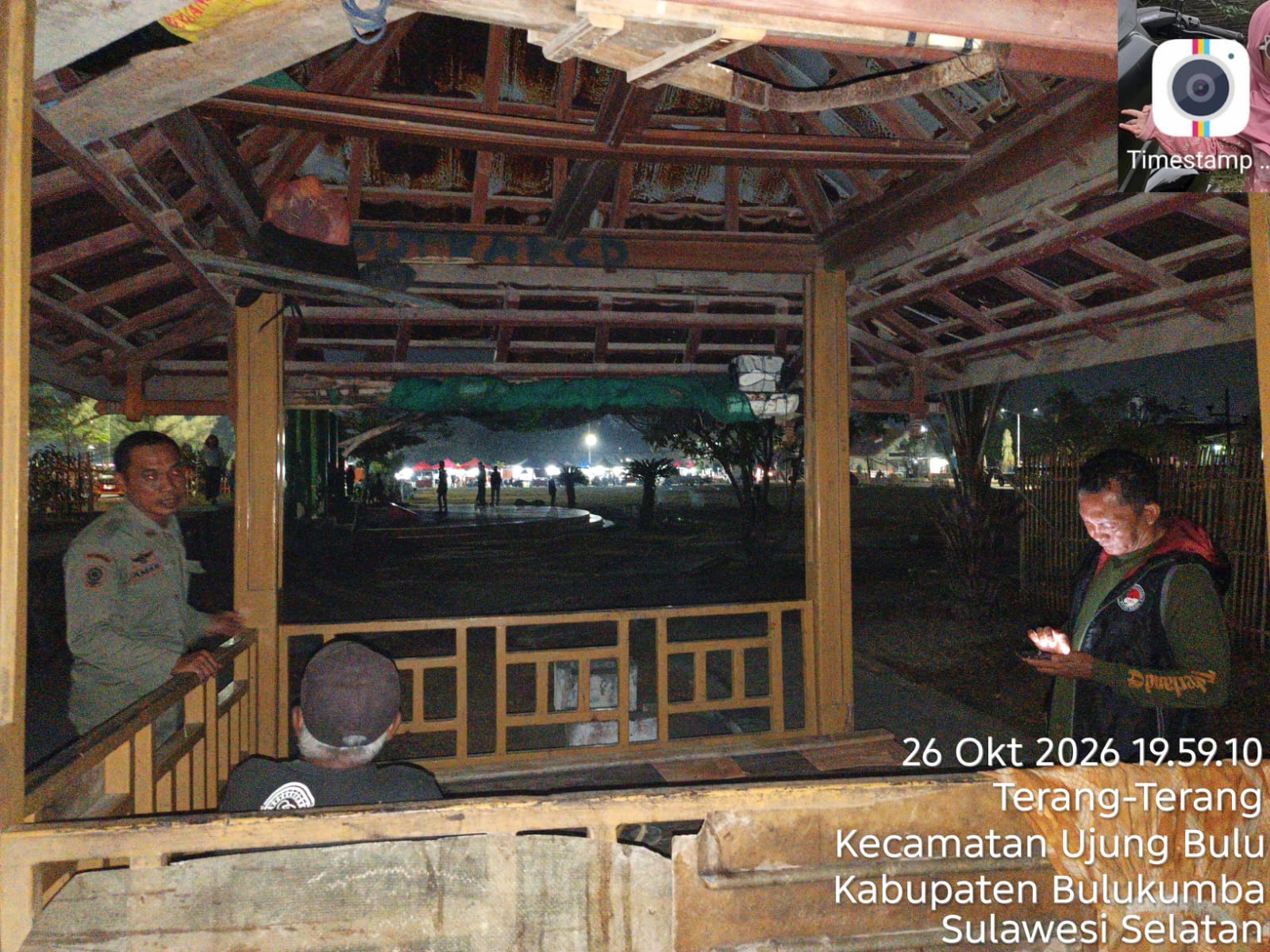 Sudah Setahun Tinggal di Gazebo, Amir Barengnge Akhirnya Ditemukan Polres Bukukumba