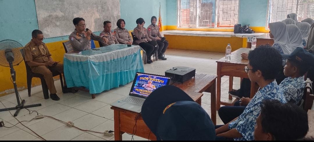 Pelajar SMPN 3 Palopo Diajak Jadi Pelopor Keselamatan Berlalu Lintas