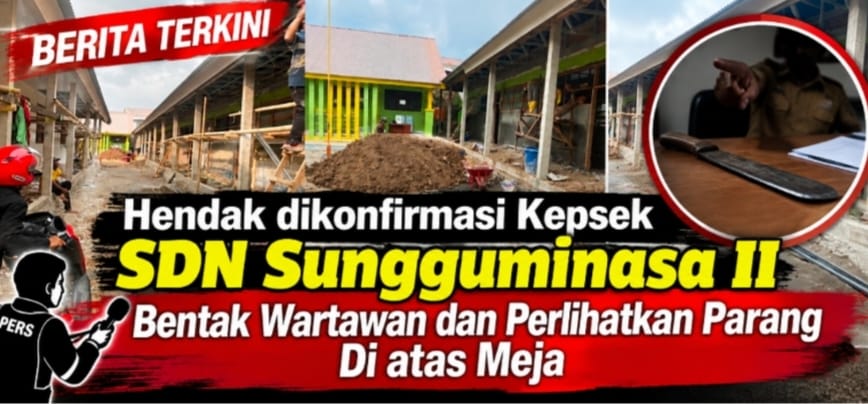 Bertepatan Pelantikan Bupati Definitif, Oknum Kepsek di Gowa Intimidasi Wartawan Pakai Sajam