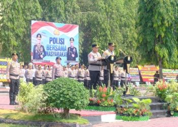 Serah Terima Pataka Pallawa Lipu, Irjen Awal Chairuddin Resmi Jabat Kapolda Sulsel